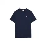 FILA T Shirts Men's Marine Blue Crew Neck Moderate Straight Fit