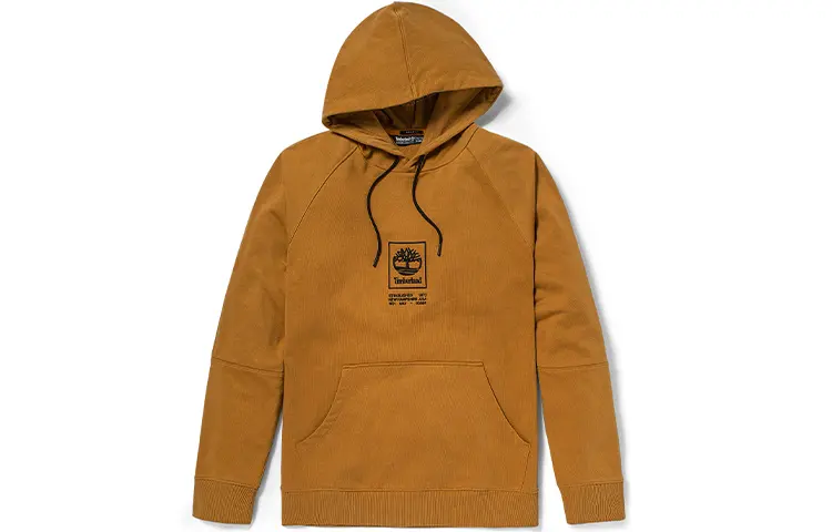 Timberland Sweatshirts Men's Wheat Hooded Moderate Regular