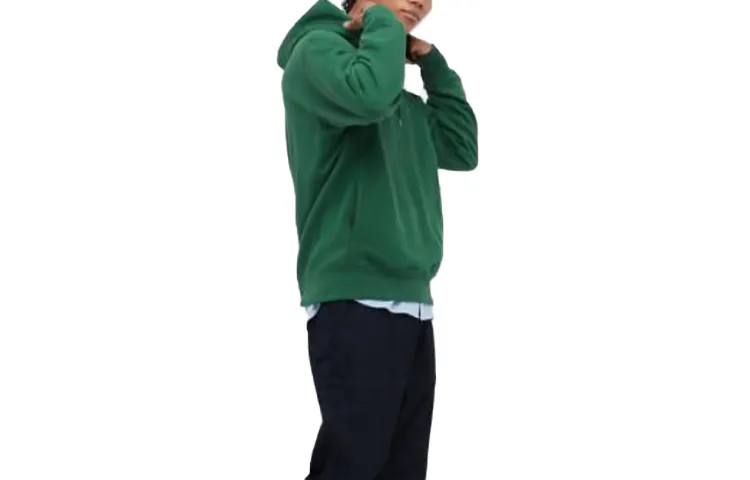UNIQLO Sweatshirt Unisex Turquoise Couple's