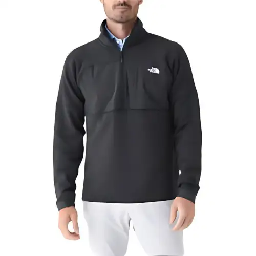 THE NORTH FACE Sweatshirts Men's Asphalt Gray Stand Collar Moderate Regular