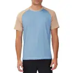 FILA T Shirt Men's Dusk Blue/Black/Melon Color