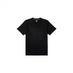 FILA T Shirts Men's Black Crew Neck Moderate Straight Fit
