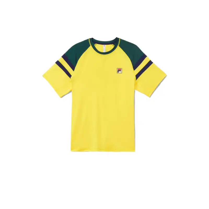 FILA T Shirts Men's Butter 769 Crew Neck Moderate Straight Fit