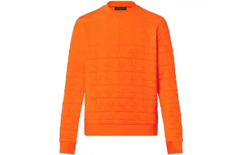 LOUIS VUITTON Lv Doves Quilted Sweatshirt