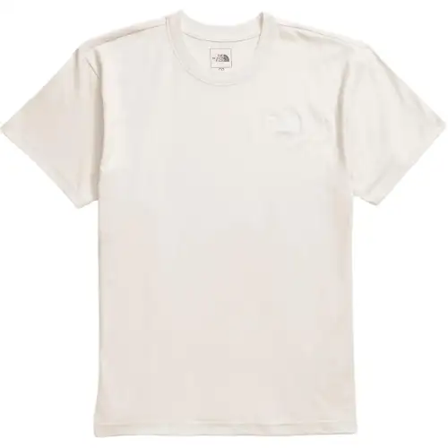 THE NORTH FACE Evolution Box Fit T Shirt Men's White Sand Dune/White