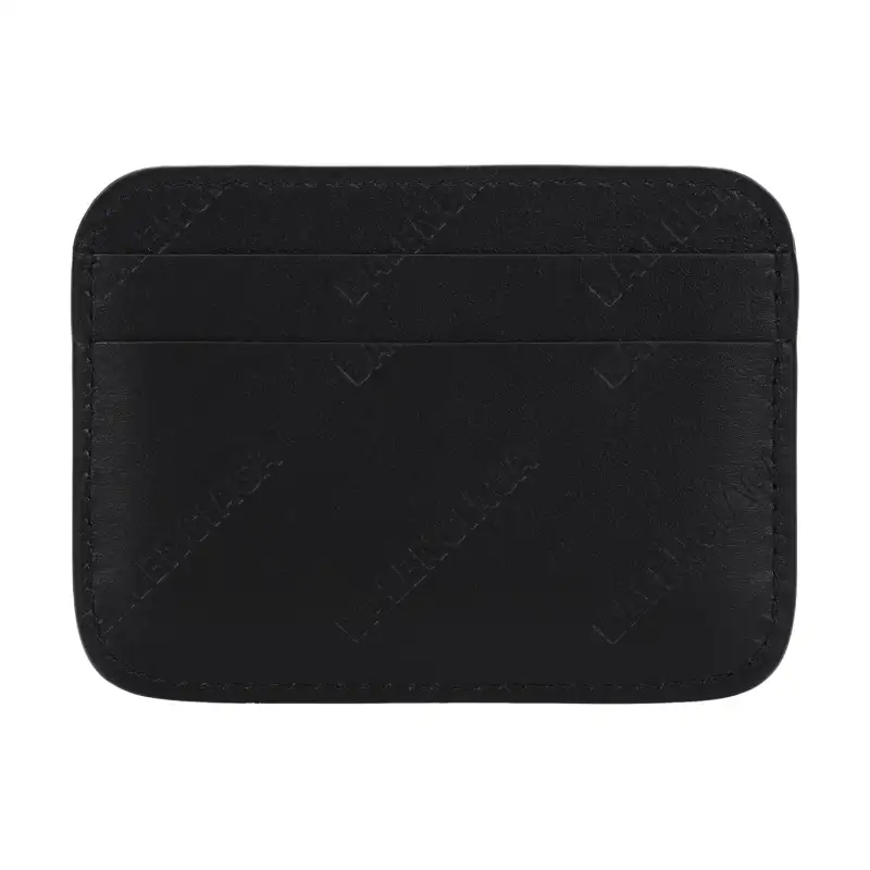 Balenciaga Logo Detailed Card Wallet