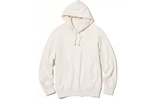 UNIQLO Sweatshirts Unisex Ivory Hooded Moderate Other