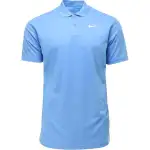 Nike Polo Shirts Men's Sky Blue Polo Collar Moderate Straight Fit