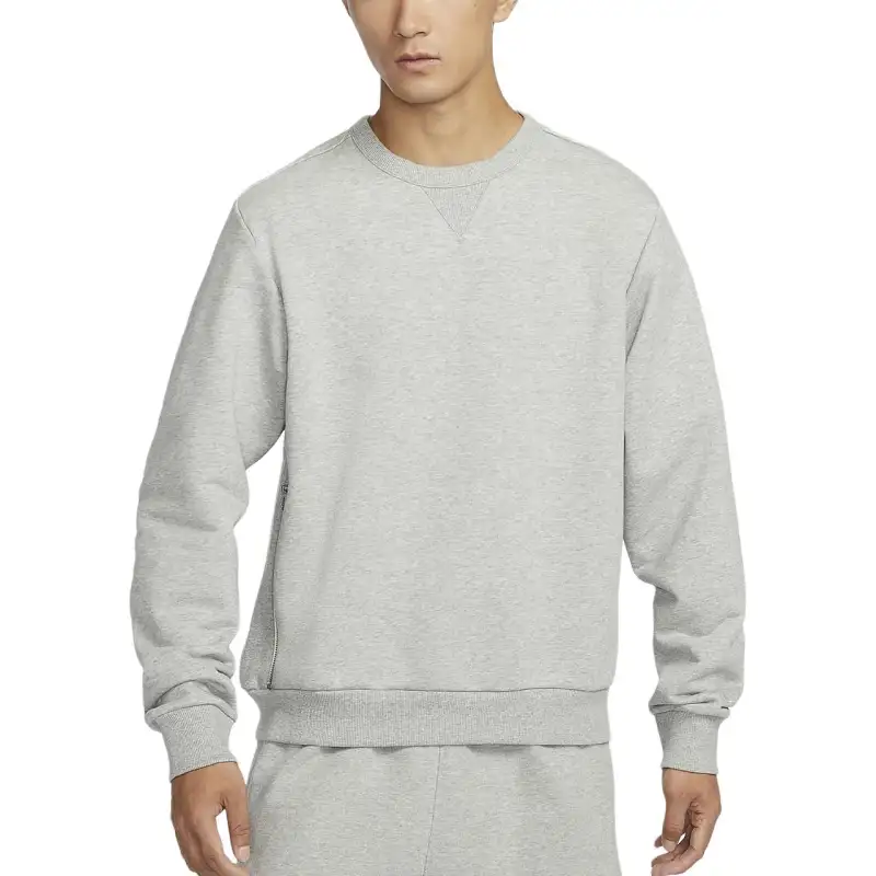 Nike STANDARD ISSUE DRI FIT Sweatshirt Men's Gray