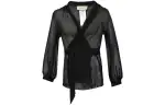 GUCCI Shirts Men's Black V Neck Moderate Other