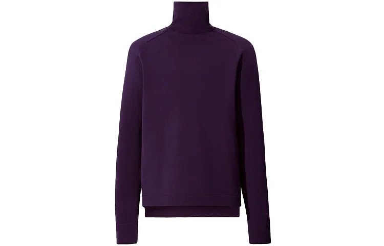 UNIQLO FW20 Sweater Men's Gray Purple