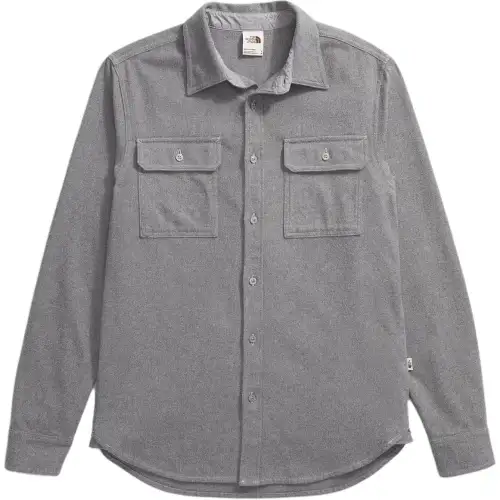 THE NORTH FACE Arroyo Flannel Shirt Men's Medium Gray Mixed Color
