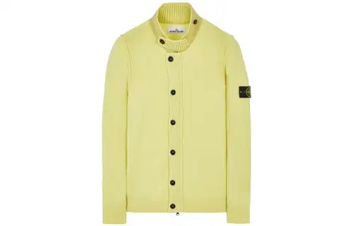 STONE ISLAND Sweaters Men's Lemon Turtleneck Moderate Other