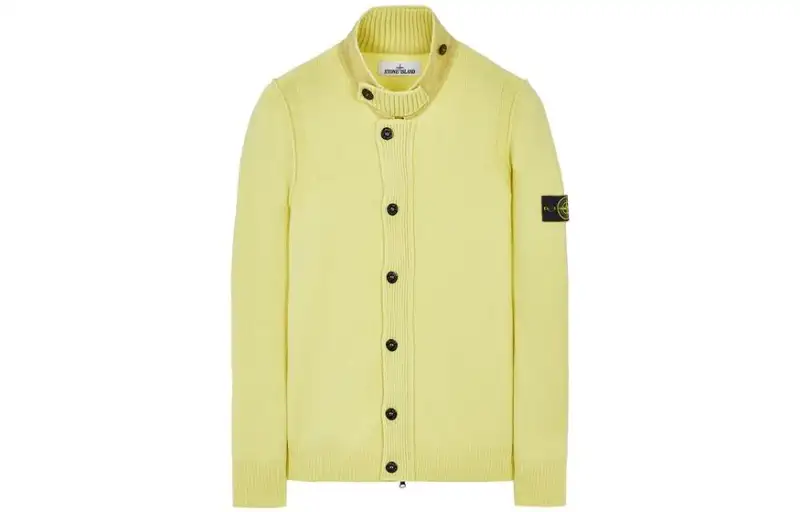 STONE ISLAND Sweaters Men's Lemon Turtleneck Moderate Other