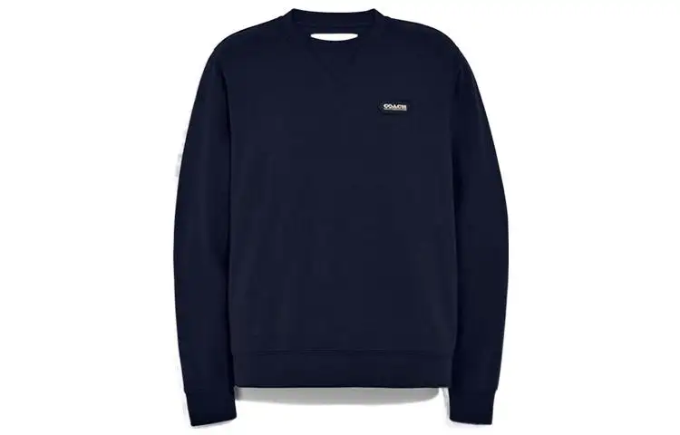 COACH Sweaters Men's Navy Crew Neck Moderate Other