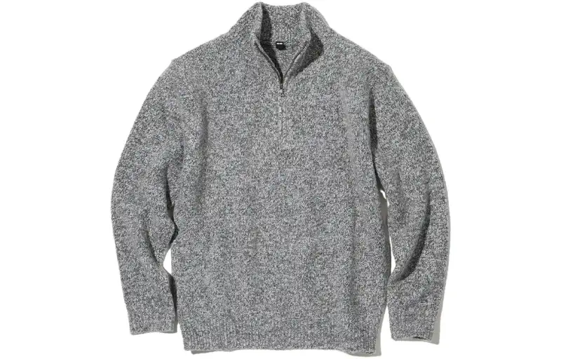 UNIQLO Knitwear Men's Stand Collar Moderate Other