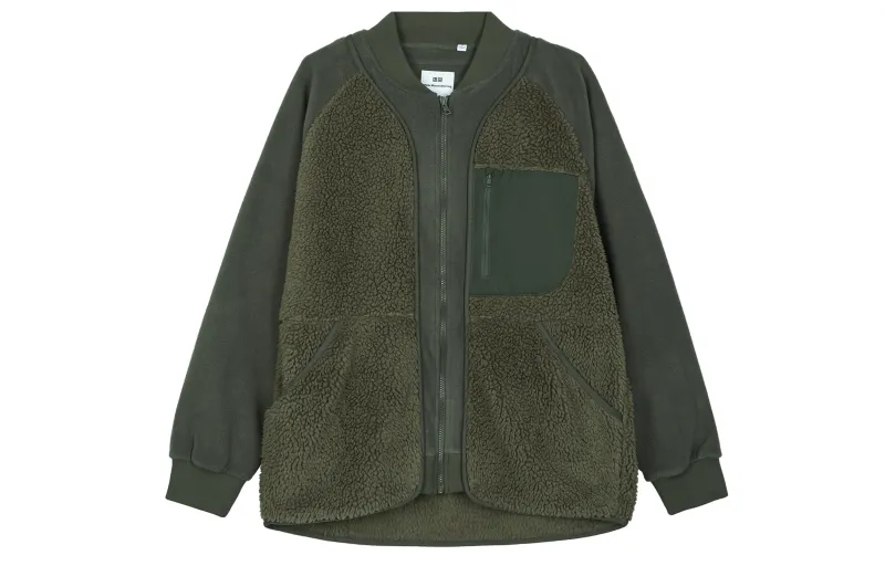 UNIQLO Jacket Unisex Dark Olive