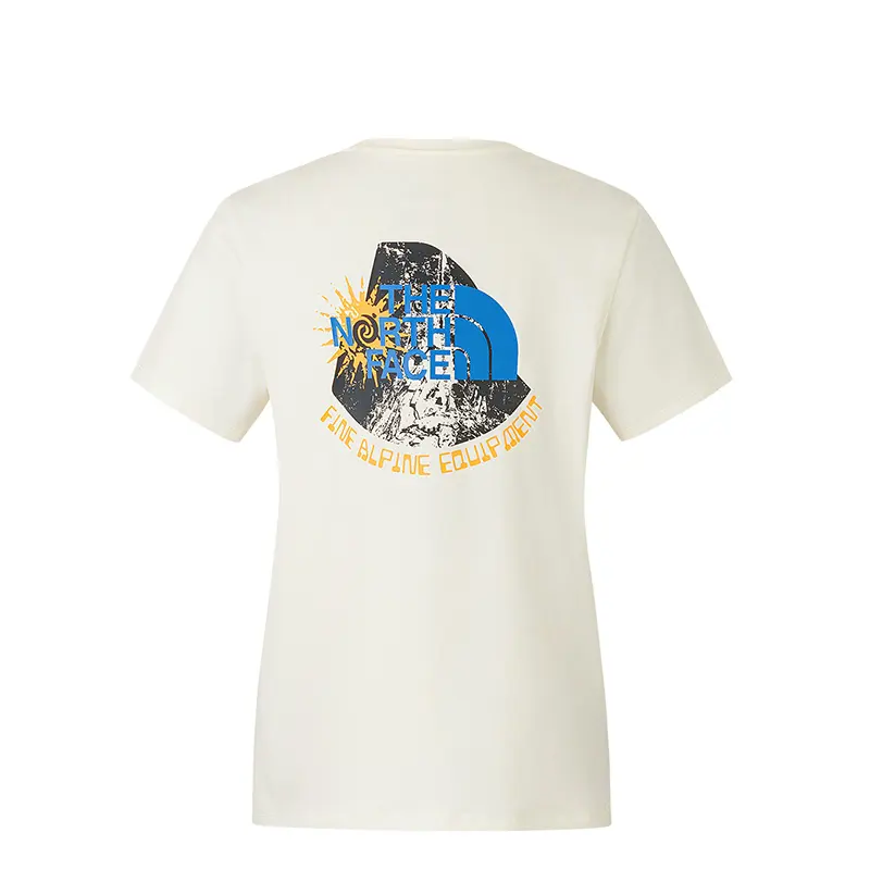 THE NORTH FACE T Shirt Women's Dune White