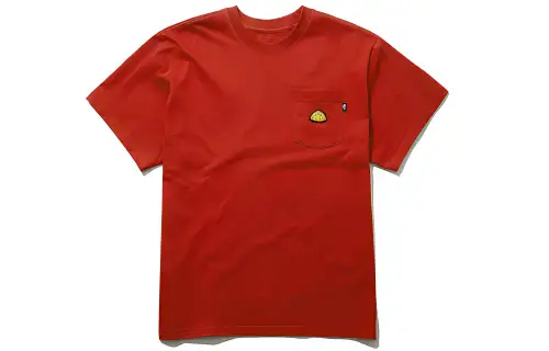 THE NORTH FACE T Shirts Unisex Red Crew Neck Moderate Straight Fit