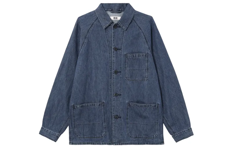 UNIQLO Denim Jacket Unisex Blue