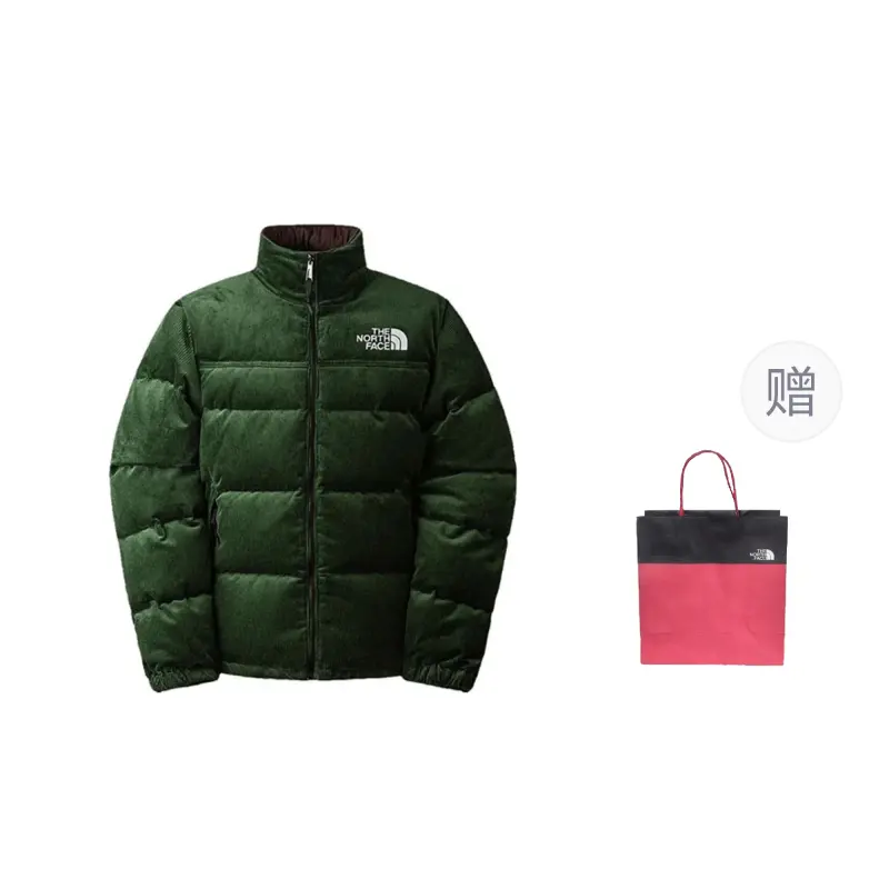 THE NORTH FACE 1992 Collection Down Jacket Men's Green, Shopping Bag Included