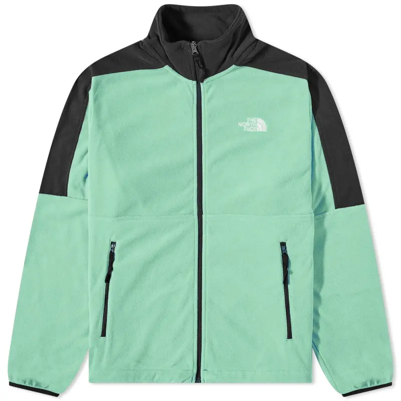 THE NORTH FACE Jackets Men's Black Green Stand Collar Moderate Other
