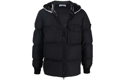 STONE ISLAND FW21 Down Jacket Unisex Black