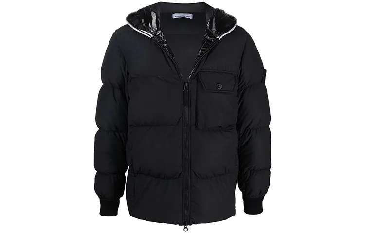 STONE ISLAND FW21 Down Jacket Unisex Black
