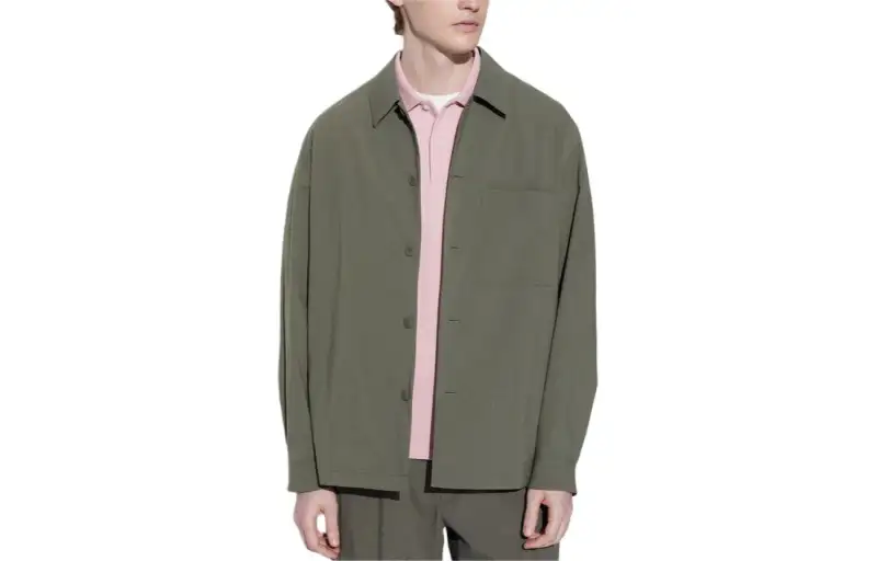 UNIQLO Jackets Unisex Stand Collar Moderate Other