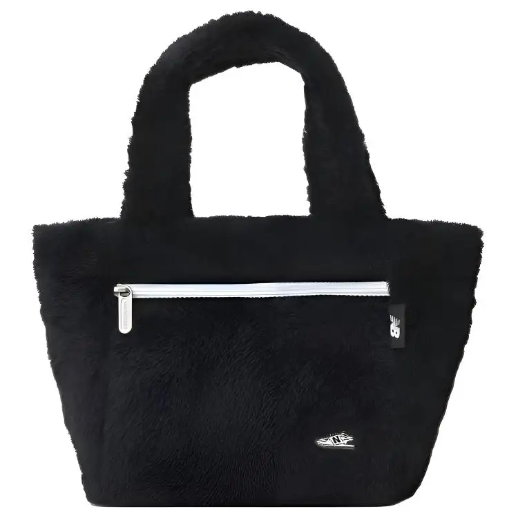 New Balance Polyester Backpack Handbag Unisex Black