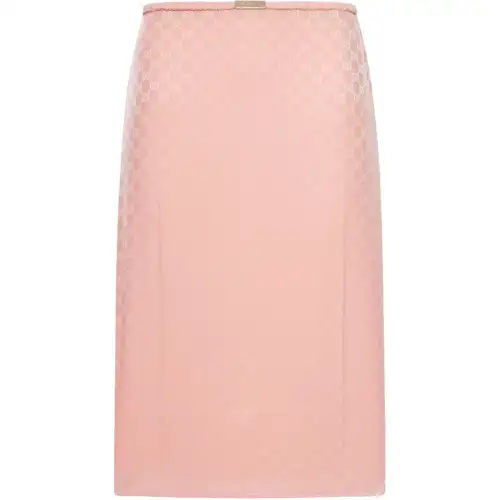 Gucci GG-jacquard midi skirt
