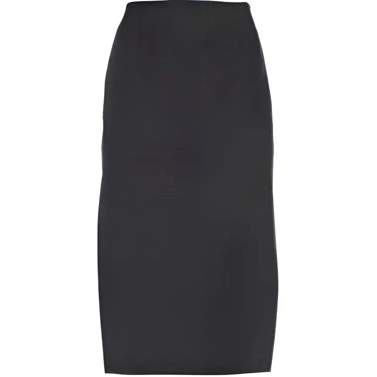 PRADA Casual Long Skirts Women's Black Moderate Long A Line Skirt