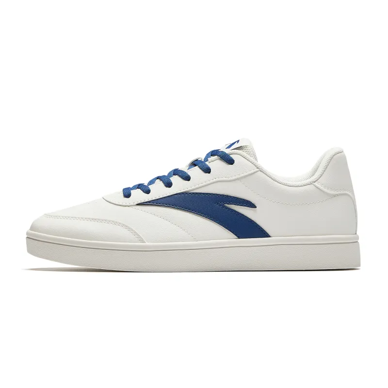 Anta Skateboard Shoes Men's Ivory White/Bicheng Blue