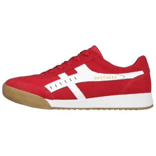 Skechers Manchego Abrasion Resistant Low top Skateboard Shoes Men's Red
