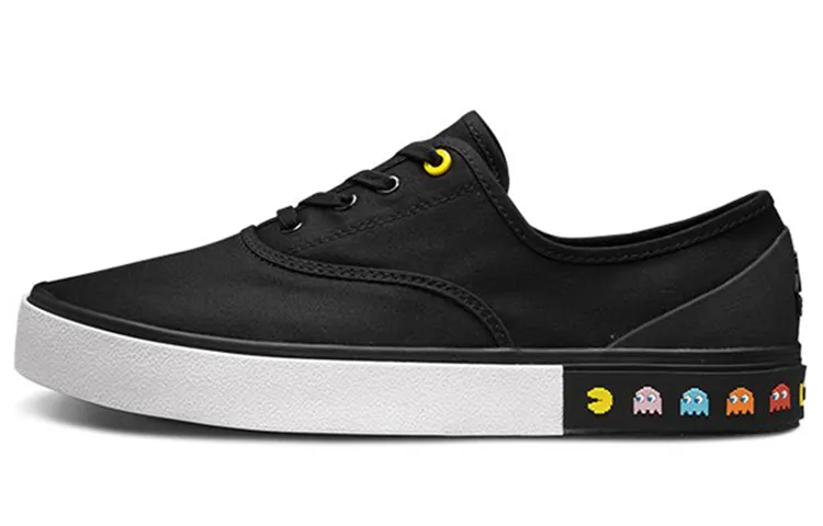Kappa Coverage Slip Resistant And Abrasion Resistant Low top Skateboard Shoes Women's Black