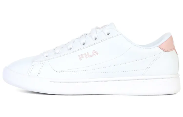 FILA Courtv Low Casual Shoes White/Pink Women's