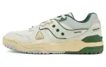 Saucony CROSS 90 Slip Resistant Abrasion Resistant Low top Skateboard Shoes Unisex White Green