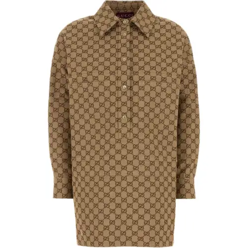 GUCCI Gg Canvas Shirt