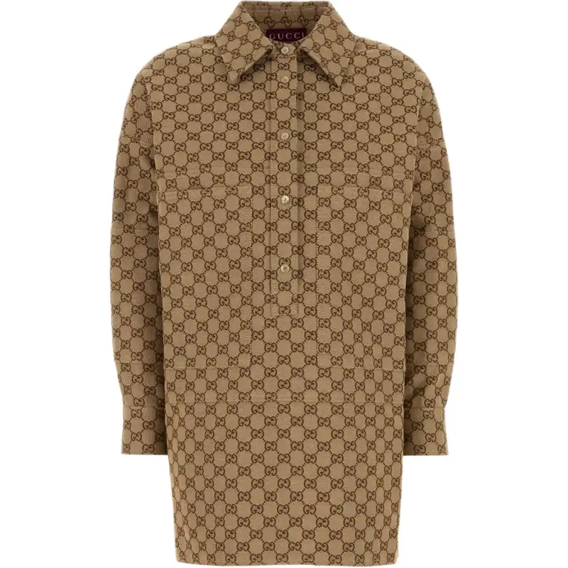 GUCCI Gg Canvas Shirt