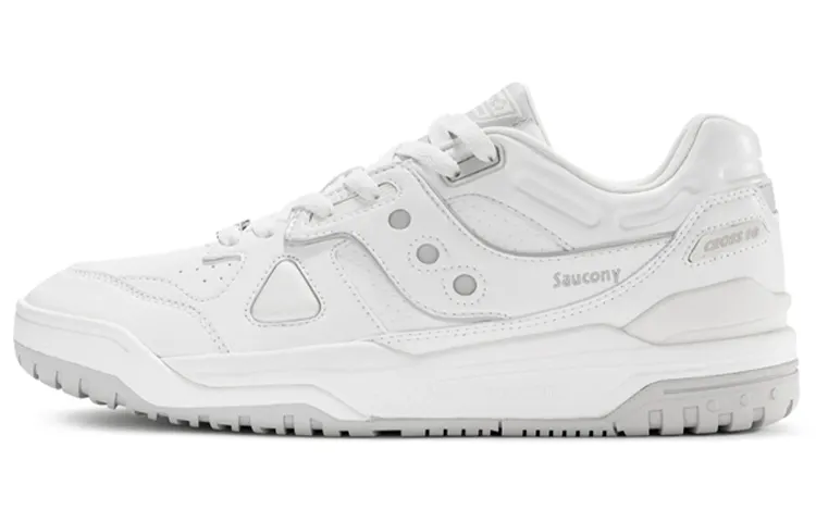 Saucony CROSS 90 Casual Low top Skateboard Shoes Unisex White