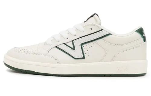 Vans Unisex Lowland Cc Low Top Sneakers White/Green
