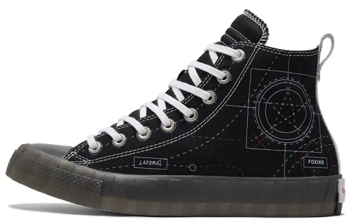 Converse Untitled Canvas Shoes Black/White