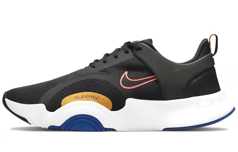 Nike SuperRep Go 2 'Black Deep Royal Blue Pollen'