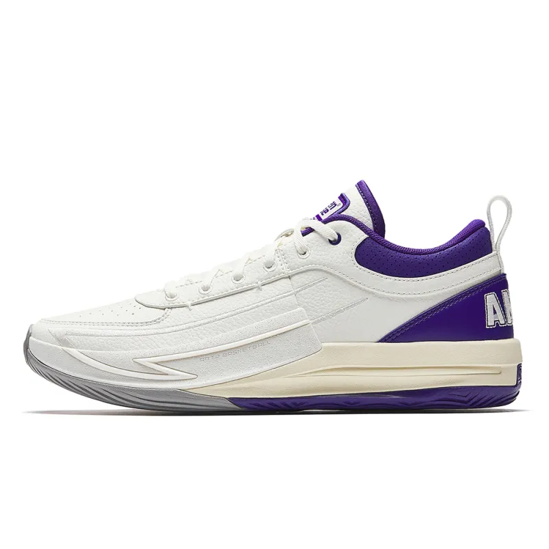 Anta Fengmang 1 Cushioning Slip Resistant Abrasion Resistant Low top Nitrogen Technology Basketball Shoes Men's