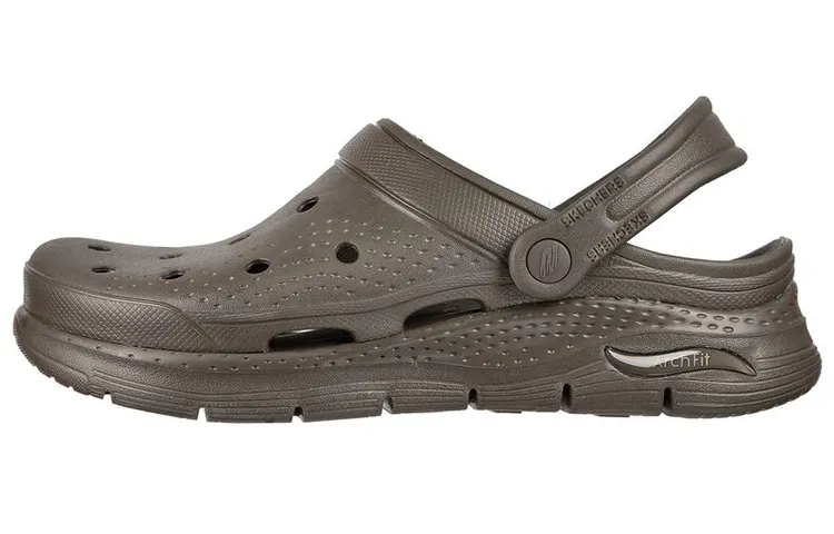 Skechers Arch Fit Clogs Men's Khaki
