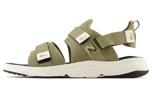 New Balance NB 750 Comfortable And Breathable Beach Sandals Unisex Olive Green