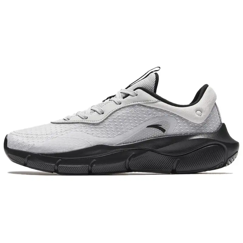 Anta Cushioning Lightweight Low top Training Shoes Men's Gray