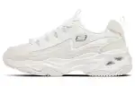 Skechers D'Lites 4.0 4.0 Comfortable Low top Chunky Sneakers Women's White Silver