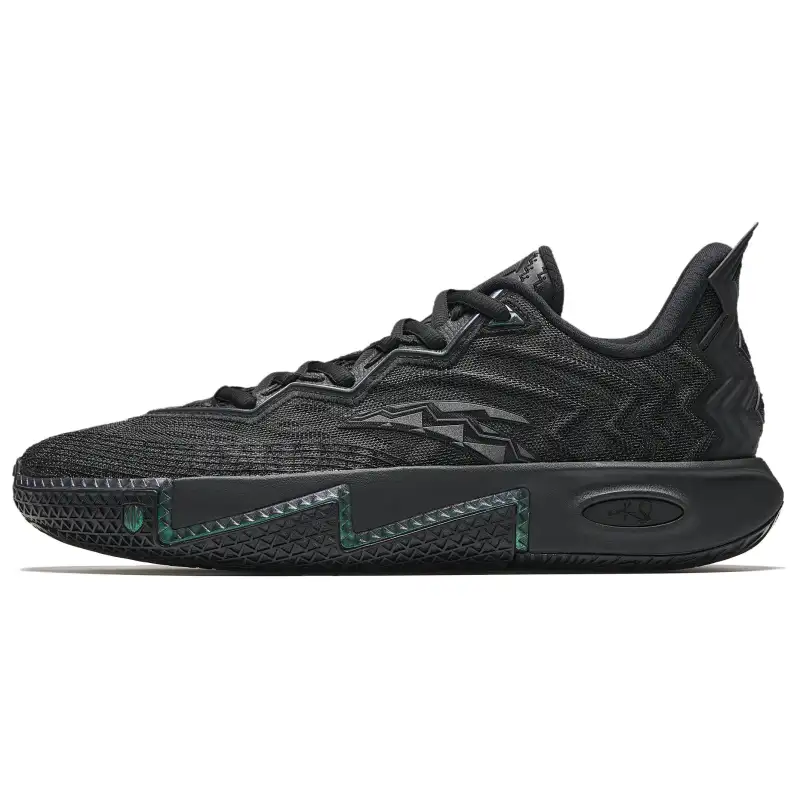 ANTA KAI 2 Basketball Shoes Men's Low Top Black