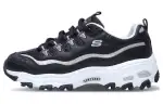 Skechers D'Lites D'LITES Now & Then Y2K Vintage Running Shoes Mesh, Artificial Leather Casual Cushioning Low top